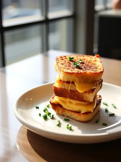Mini Grilled Cheese Bites – Quick & Easy Snack - ready to serve