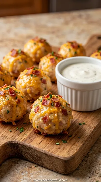 Mini Turkey Ranch Cheeseballs