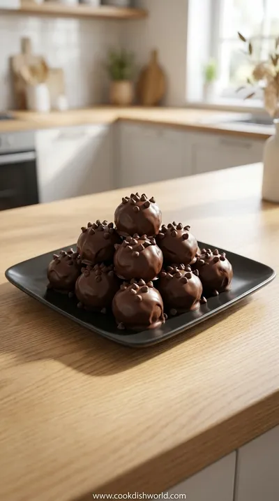 No-Bake Brownie Bites – Easy Dessert