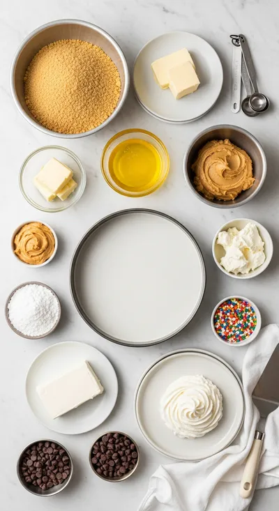 No Bake Peanut Butter Pie – Easy Dessert - cooking process