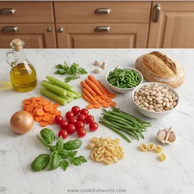Olive Garden Minestrone Soup – Hearty Classic Recipe - cooking process