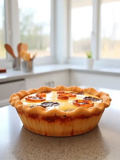 One-Pan Cheeseburger Pie Dinner