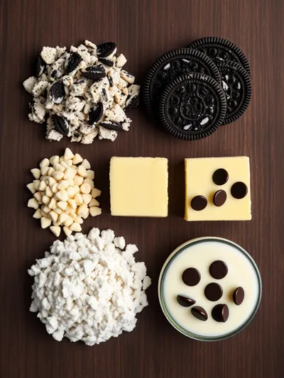 Oreo Dump Cake – 5 Ingredient Quick Dessert - ingredients preparation