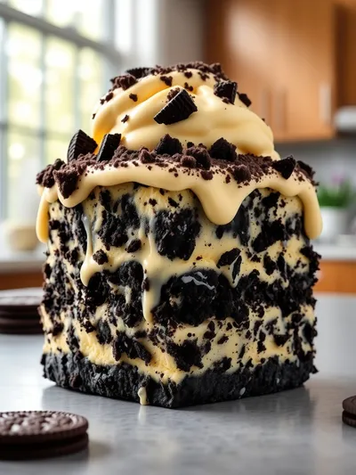 Oreo Dump Cake – 5 Ingredient Quick Dessert