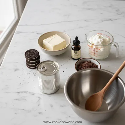 Easy Oreo Pie Recipe - cooking process