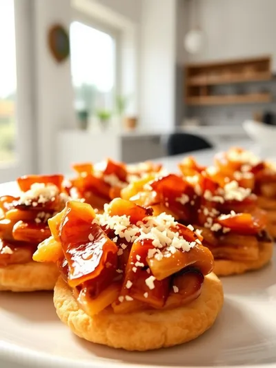 Parmesan Candied Turkey Bacon Crackers