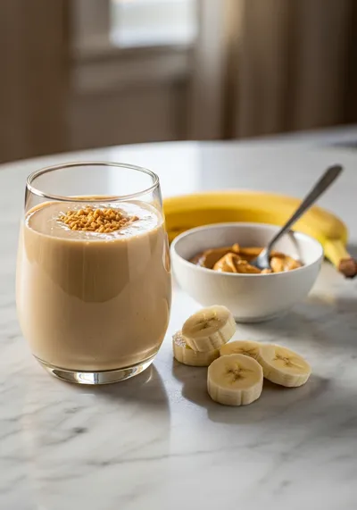 Peanut Butter Banana Smoothie Recipe