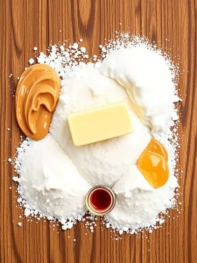 Peanut Butter Frosting Recipe - ingredients preparation