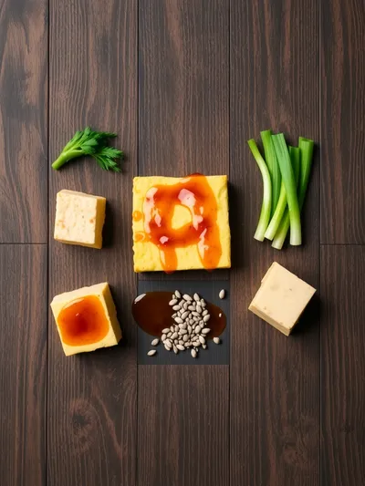 Pineapple Teriyaki Tofu – Sweet Savory Vegan Main - ingredients preparation