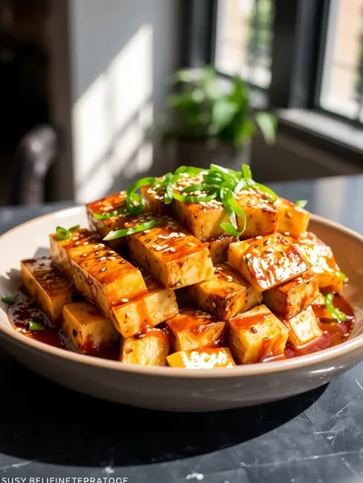 Pineapple Teriyaki Tofu – Sweet Savory Vegan Main - ready to serve