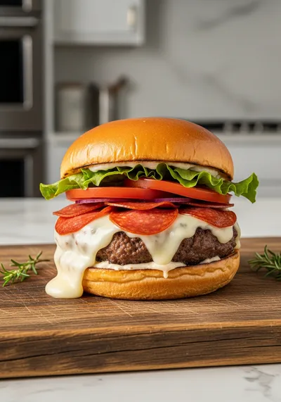 Pizza Burgers – Ultimate Comfort Food Mashup