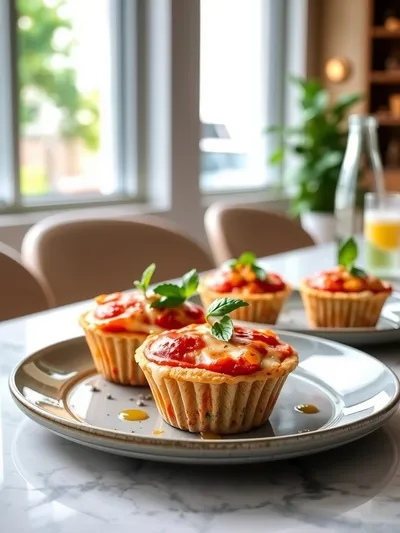Pizza Cupcakes: Fun Kid‑Friendly Recipe - ready to serve