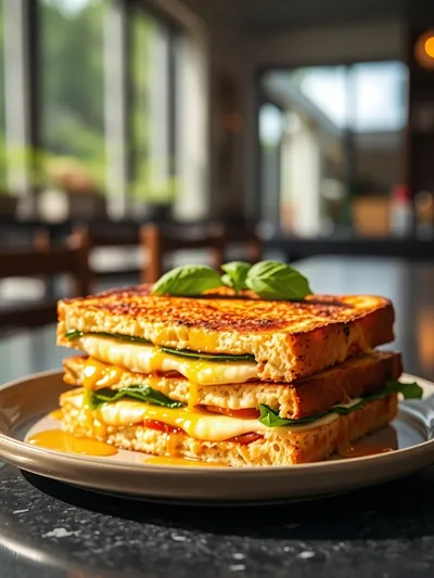 Pizza Grilled Cheese – Quick & Cheesy Delight - ready to serve