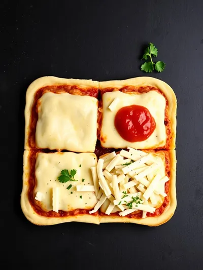 Pizza Grilled Cheese Recipe – Quick Cheesy Delight - ingredients preparation