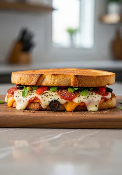 Pizza Grilled Cheese Recipe