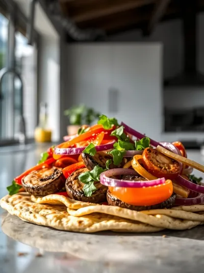 Portobello Vegan Fajitas – Quick Healthy Main Dish