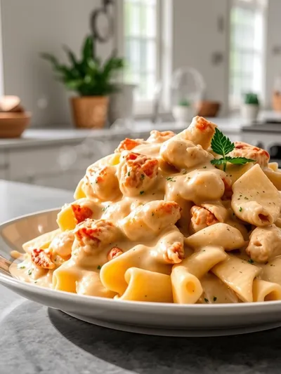 Quick Chicken Pot Pie Pasta