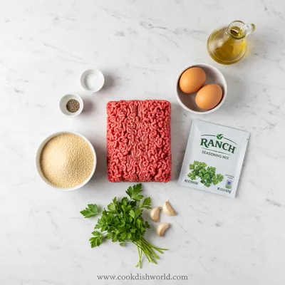 Easy Ranch Meatballs – 5 Ingredient Recipe - cooking process