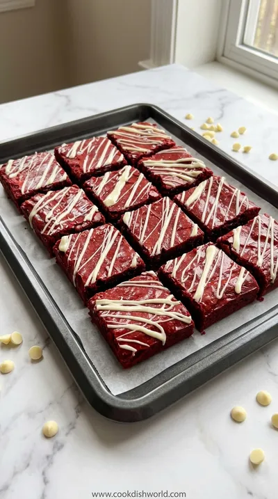 Red Velvet Brownies Recipe