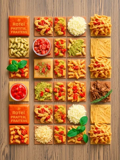 Rotel Pasta Fiesta Recipe - ingredients preparation
