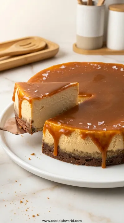 Salted Caramel Cheesecake