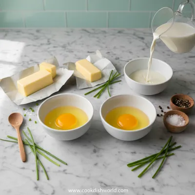 Best Scrambled Eggs Recipe - cooking process