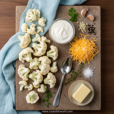 Slow Cooker Cauliflower Casserole - cooking process