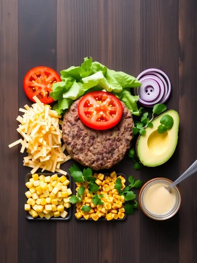 Savory Smash Burger Bowl – Easy Recipe - ingredients preparation