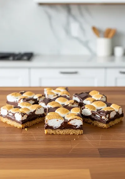 Smores Cookie Bars