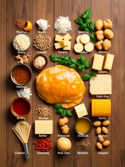 Ultimate Texas Roadhouse Smothered Chicken with Jack Cheese - ingredients preparation