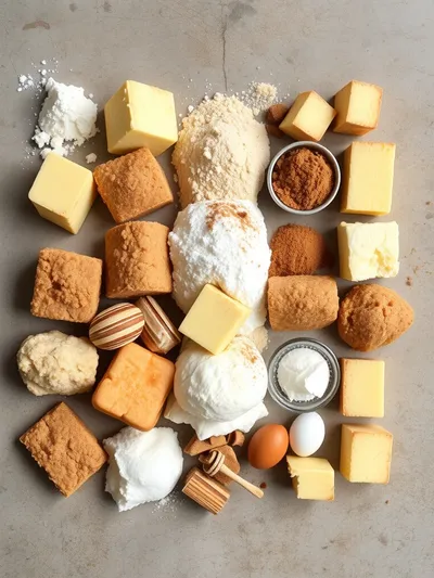 Snickerdoodle Cobbler – Sweet & Simple Dessert - ingredients preparation