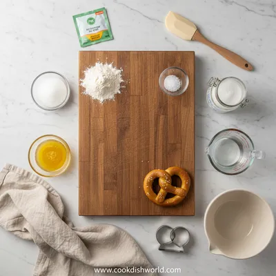 Homemede Soft Pretzels - cooking process