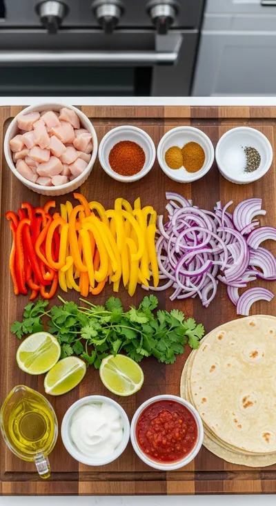 Southwest Chicken Wraps Recipe - cooking process