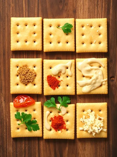 Spicy Ranch Saltines - ingredients preparation