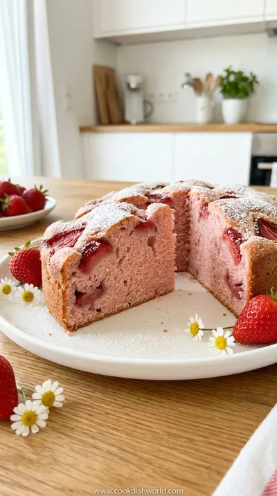Easy Strawberry Cake