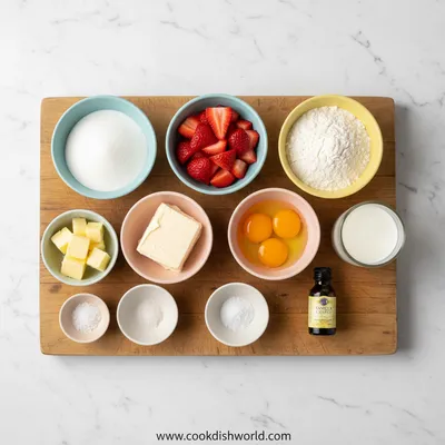 Strawberry Cream Cheese Muffins Recipe - cooking process