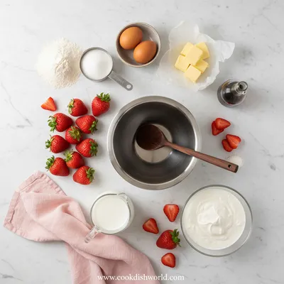 Strawberry Cream Puffs Recipe – Light & Delicious - cooking process