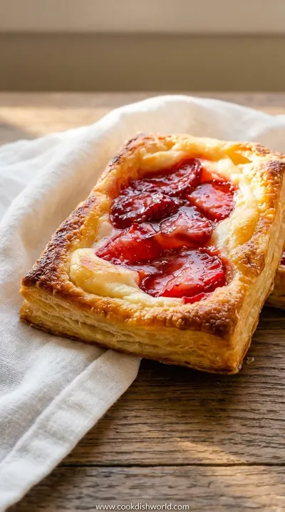 Strawberry Danish with Cream Cheese