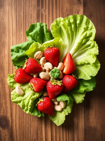Strawberry Fluff Salad - ingredients preparation