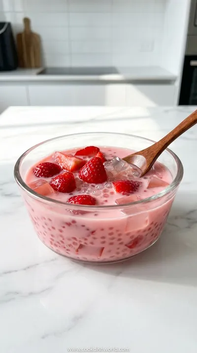 Strawberry Sago – Sweet & Refreshing Dessert