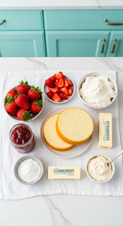 Strawberry Shortcake Sushi Recipe - cooking process