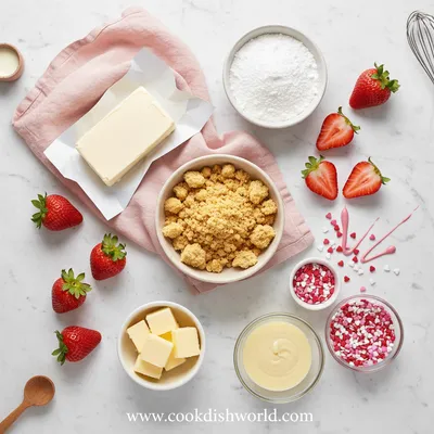 Strawberry Shortcake Truffles – Easy Sweet Treat - cooking process