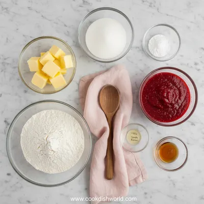 Strawberry Sugar Cookies – Soft Chewy Treat - cooking process