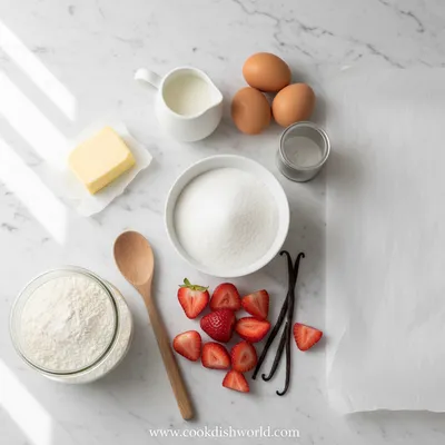 Strawberry Vanilla Bean Scones – Quick Recipe - cooking process