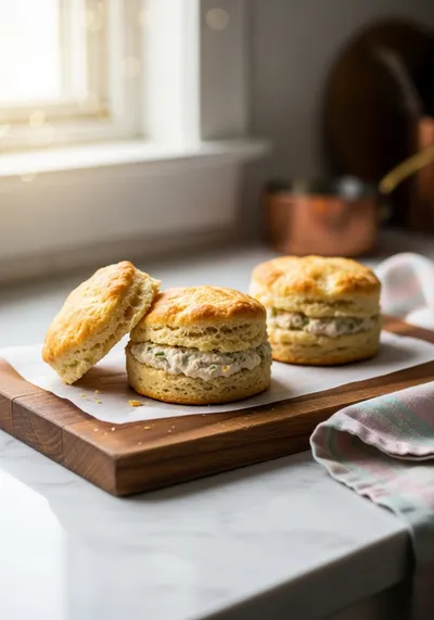 Stuffed Breakfast Biscuits