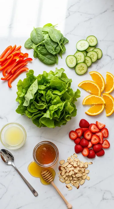 Sunshine Salad – Fresh & Bright Summer Recipe - cooking process