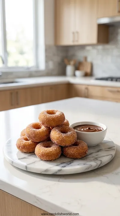 Sweet Churro Donut Bites