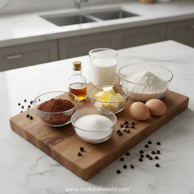 Sweet Surrender Matterhorn Cake – Chocolate Layer Cake - cooking process