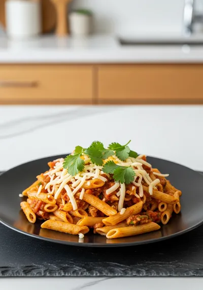Taco Pasta - Easy Mexican-Italian Fusion