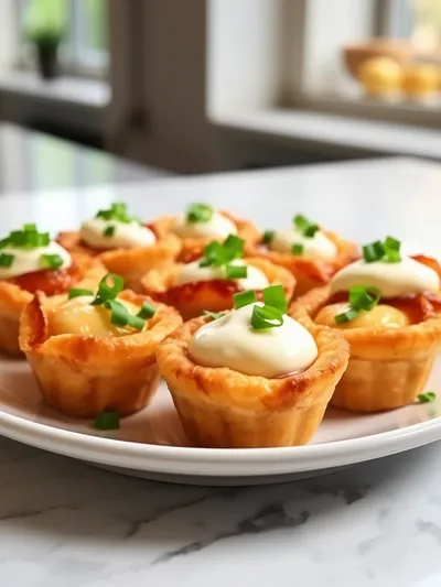 Tater Tot Appetizer Cups – Easy Party Snack - cooking process